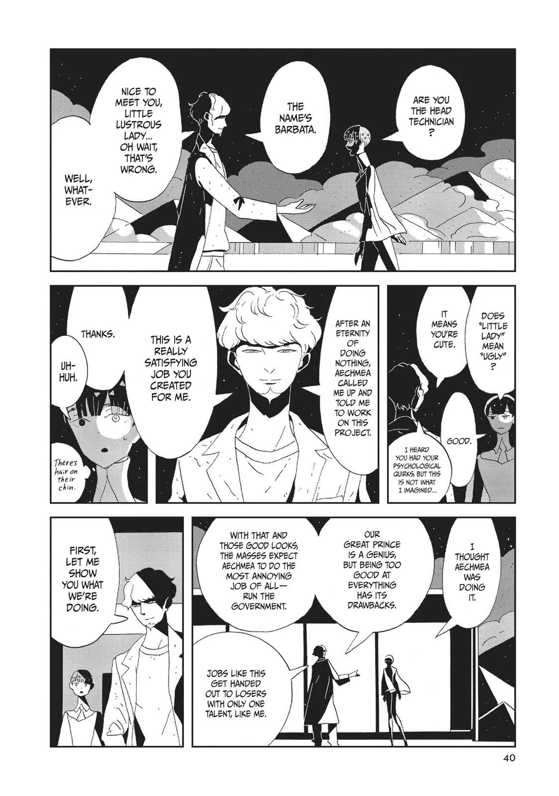 Read Land of the Lustrous  Manga Online