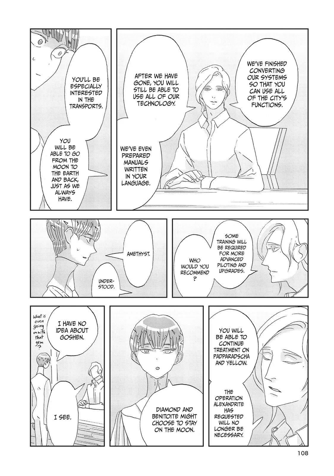 Read Land of the Lustrous  Manga Online