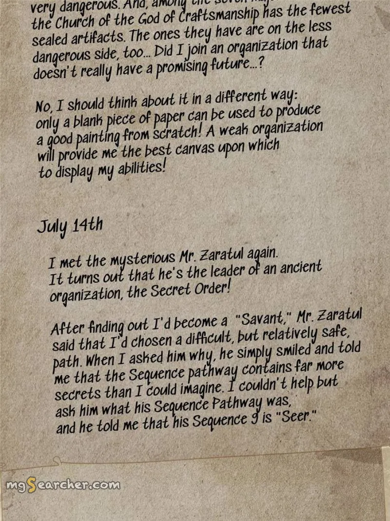 Read Lord of the Mysteries Manga Online