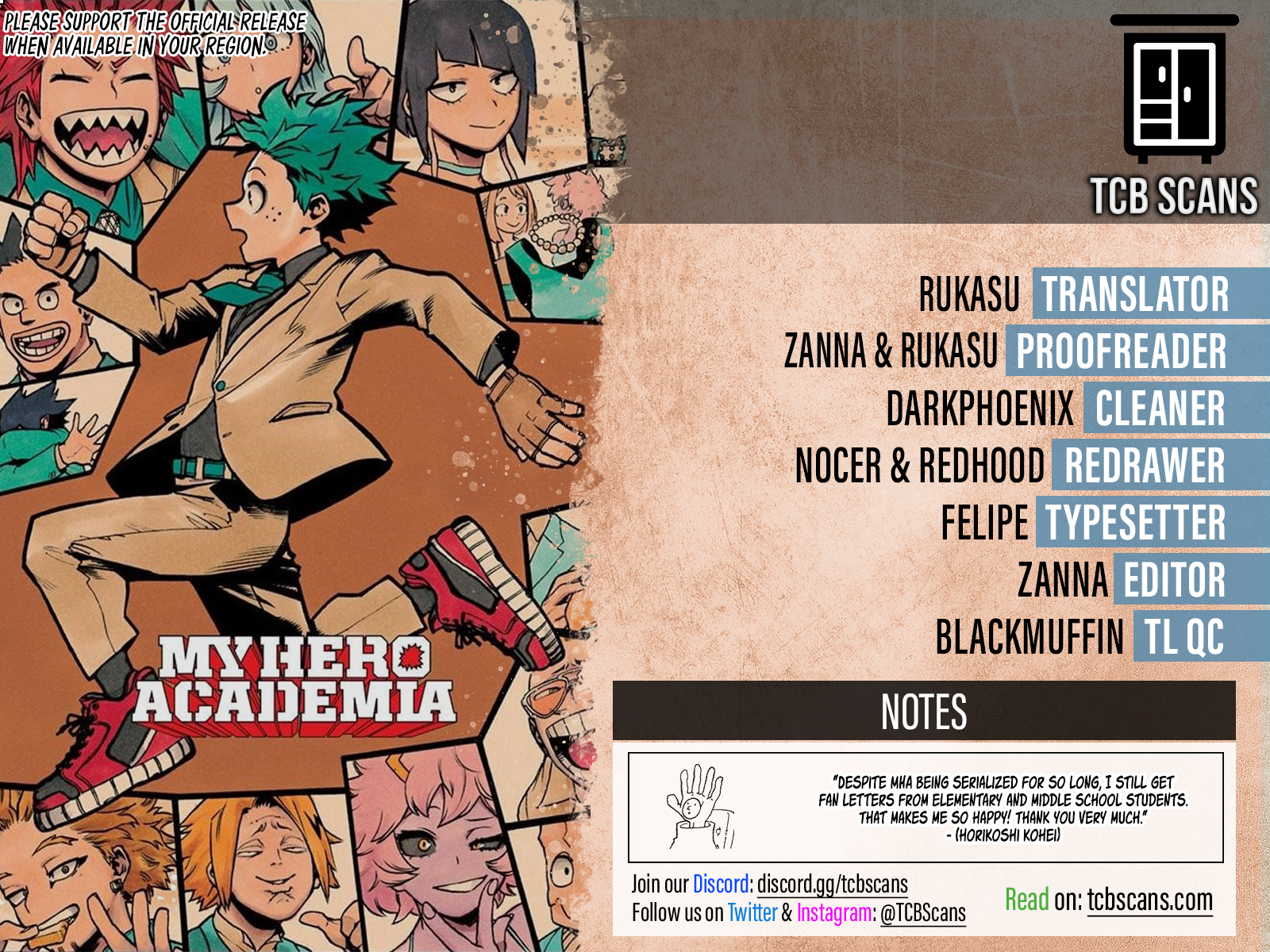 Read My Hero Academia Manga Online