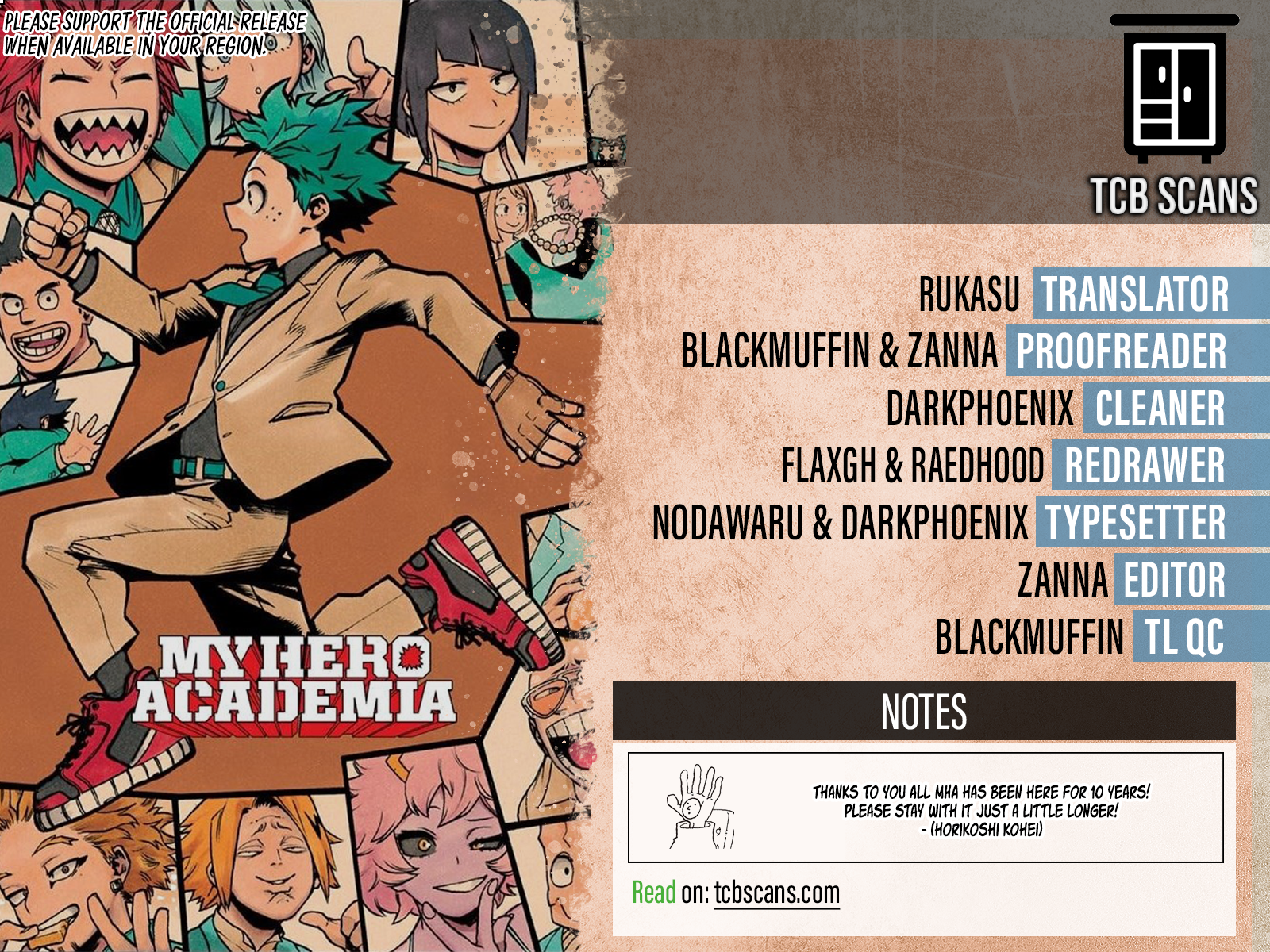 Read My Hero Academia Manga Online