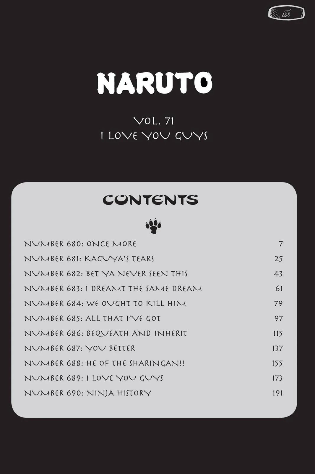 Read Naruto Manga Online