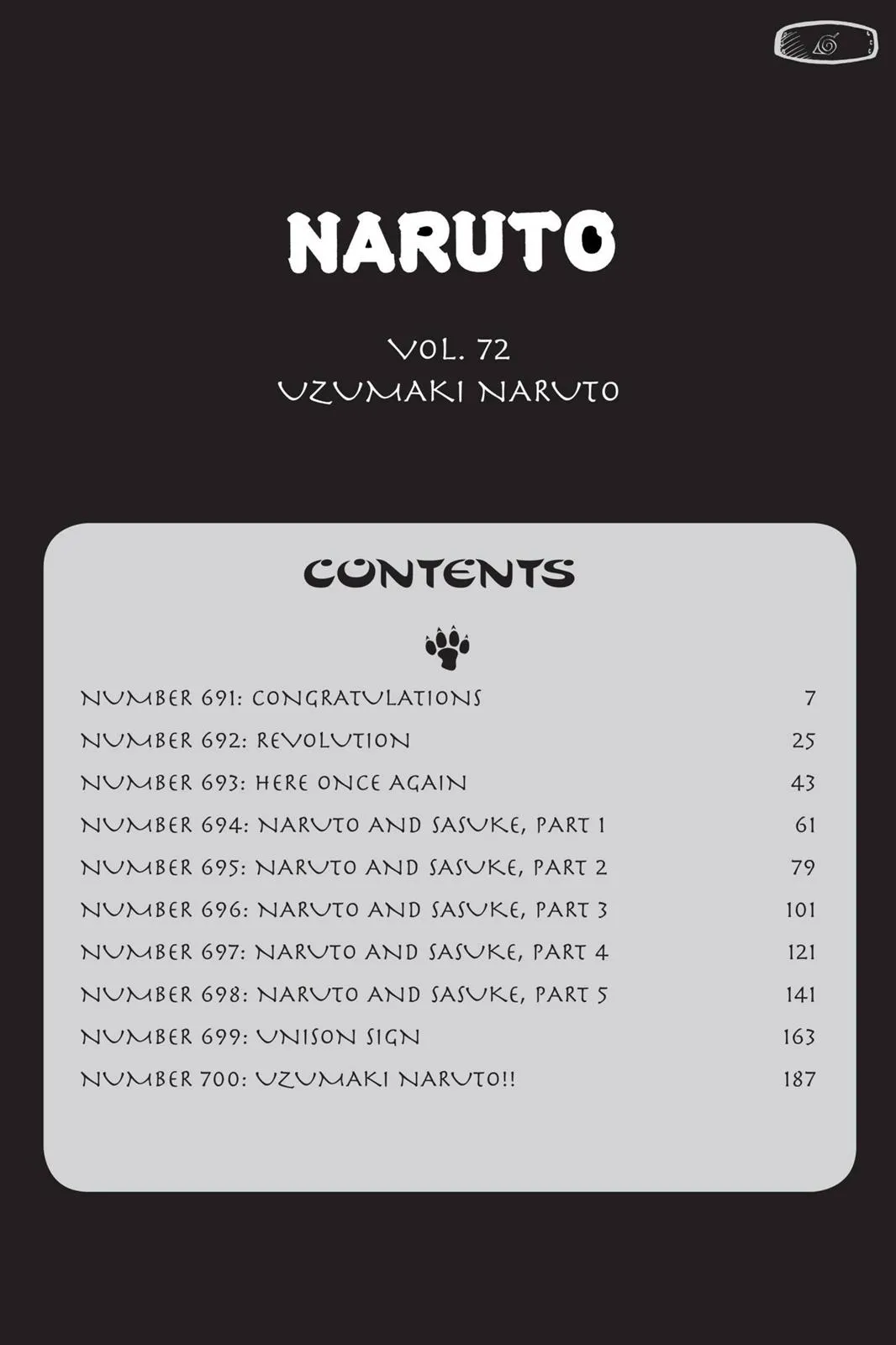 Read Naruto Manga Online