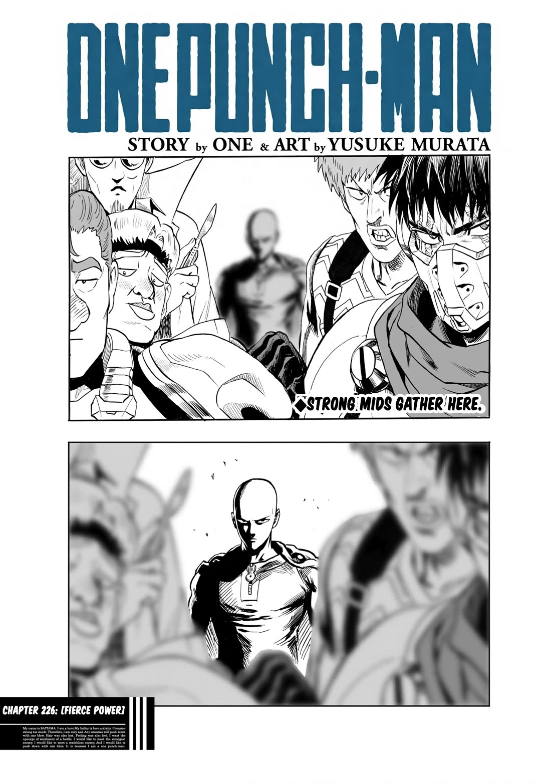 Read One punch Man Manga Online