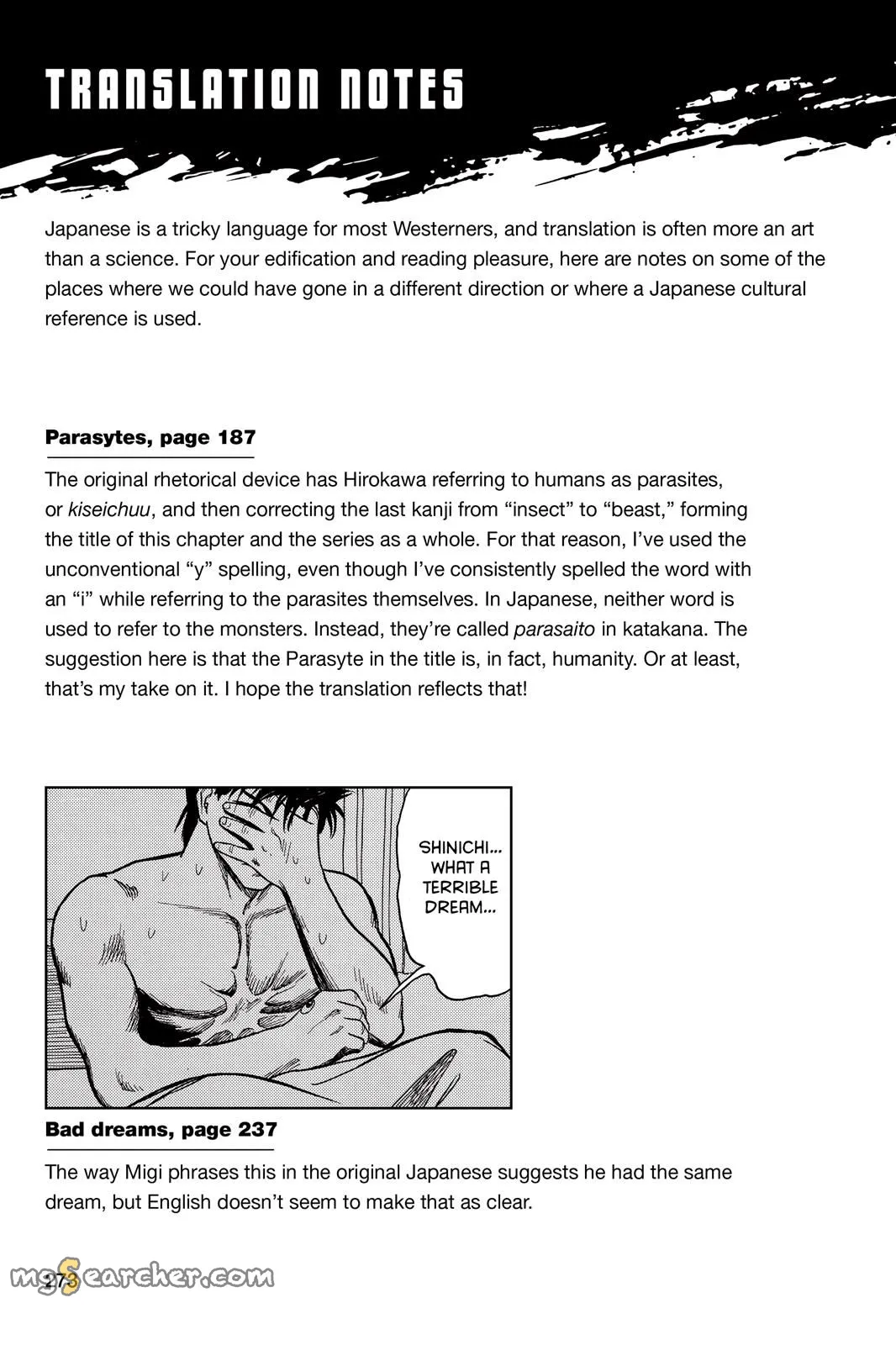 Read Parasyte Manga Online