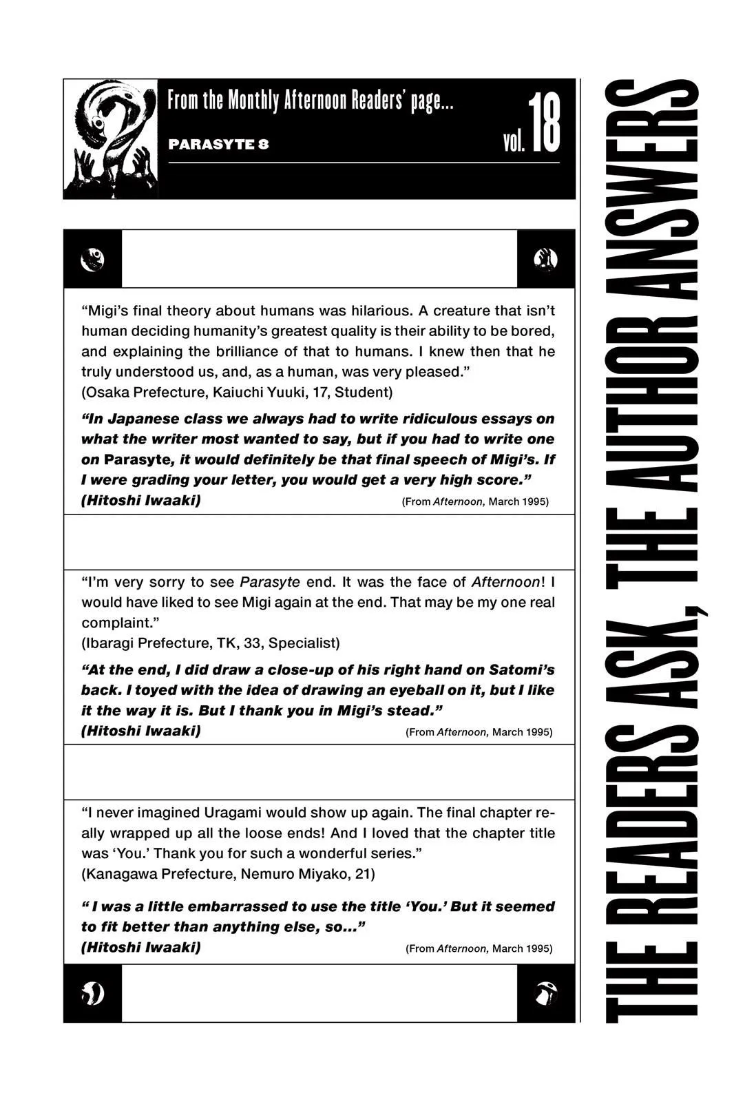 Read Parasyte Manga Online