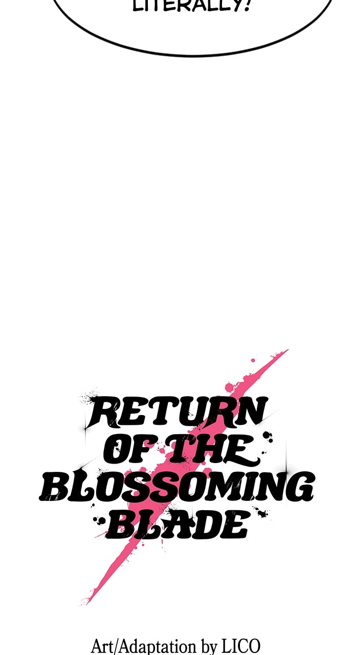 Read Return of the Blossoming Blade Manga Online