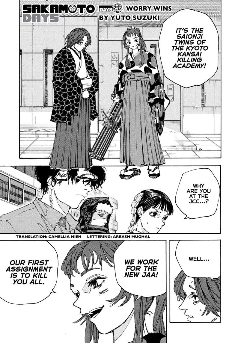 Read Sakamoto Days  Manga Online