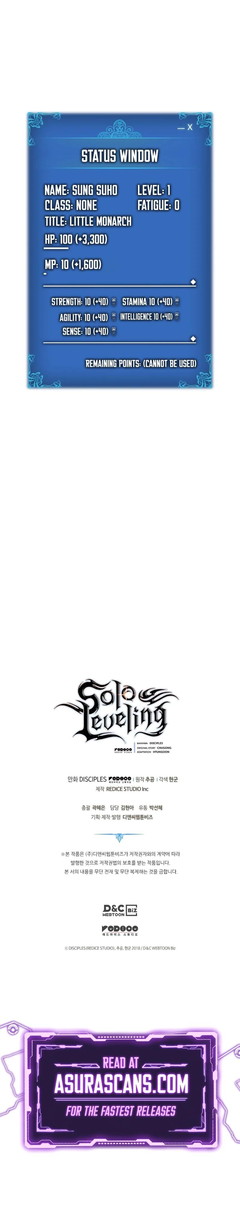 Read Solo Leveling Manga Online