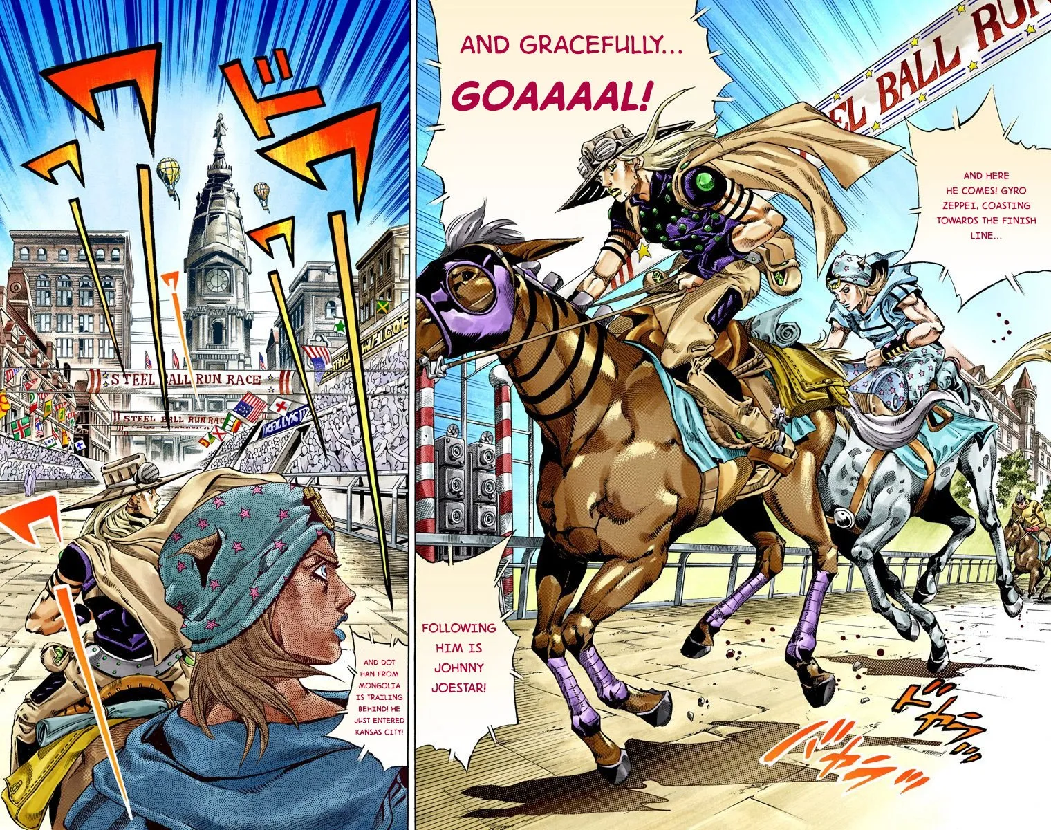 Read Steel Ball Run Manga Online