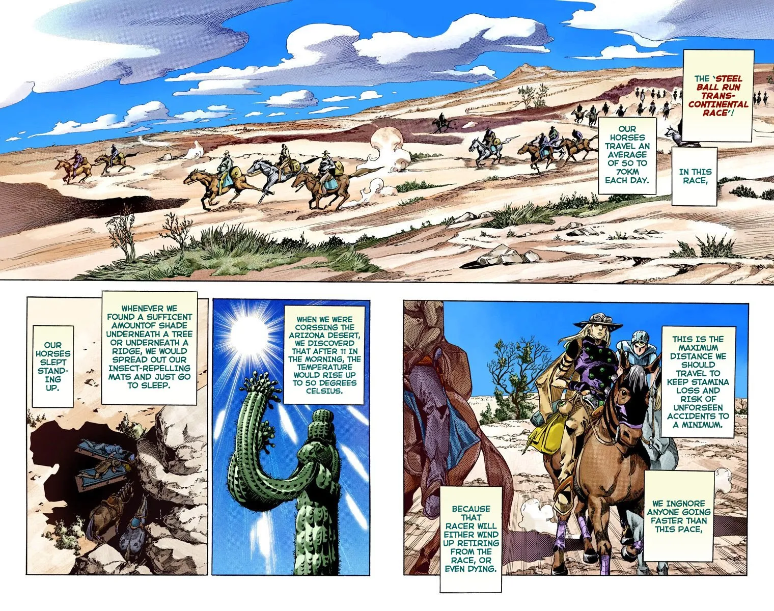 Read Steel Ball Run Manga Online