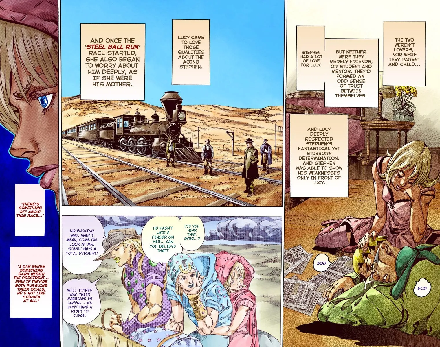 Read Steel Ball Run Manga Online