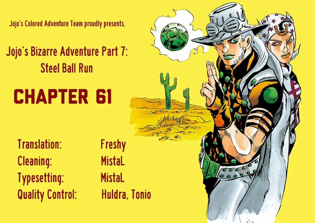 Read Steel Ball Run Manga Online