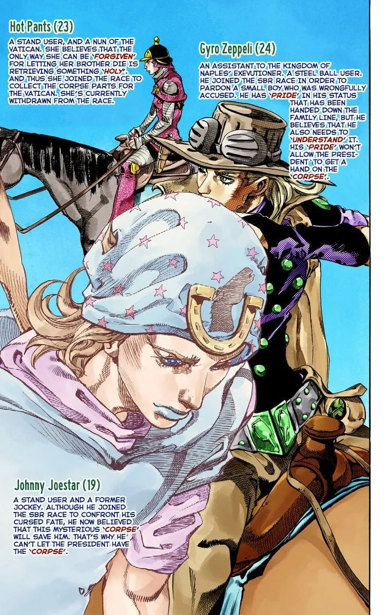 Read Steel Ball Run Manga Online
