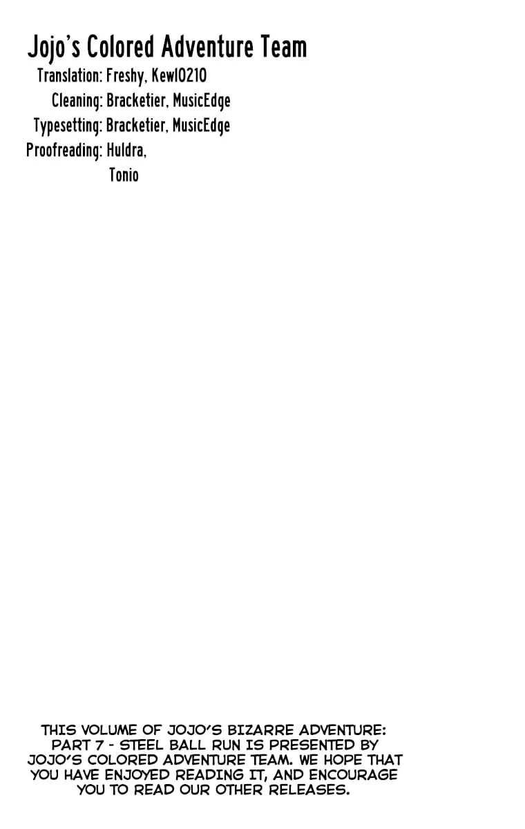 Read Steel Ball Run Manga Online