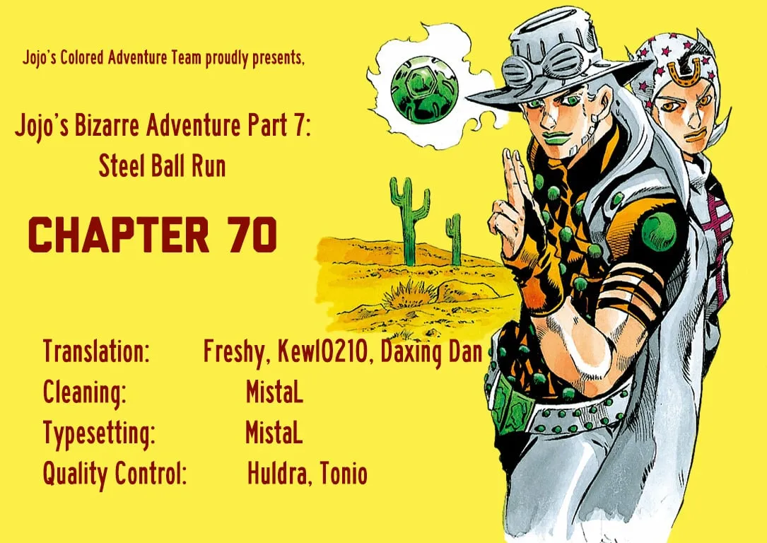 Read Steel Ball Run Manga Online