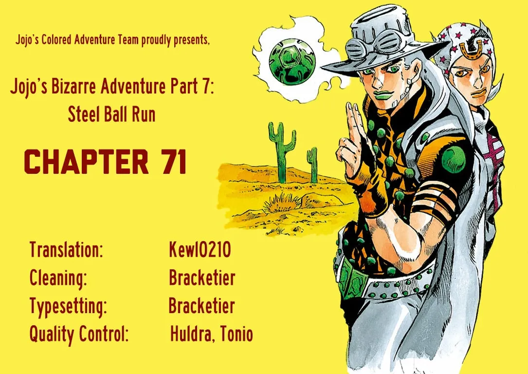 Read Steel Ball Run Manga Online