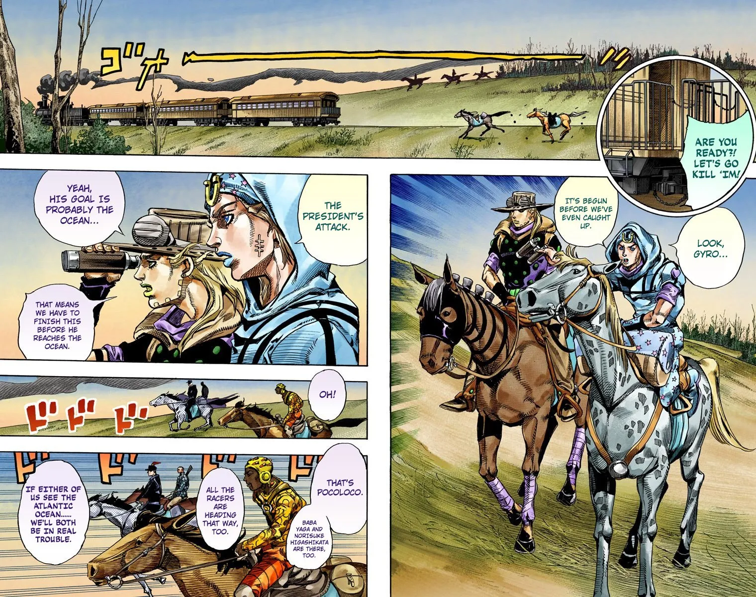 Read Steel Ball Run Manga Online