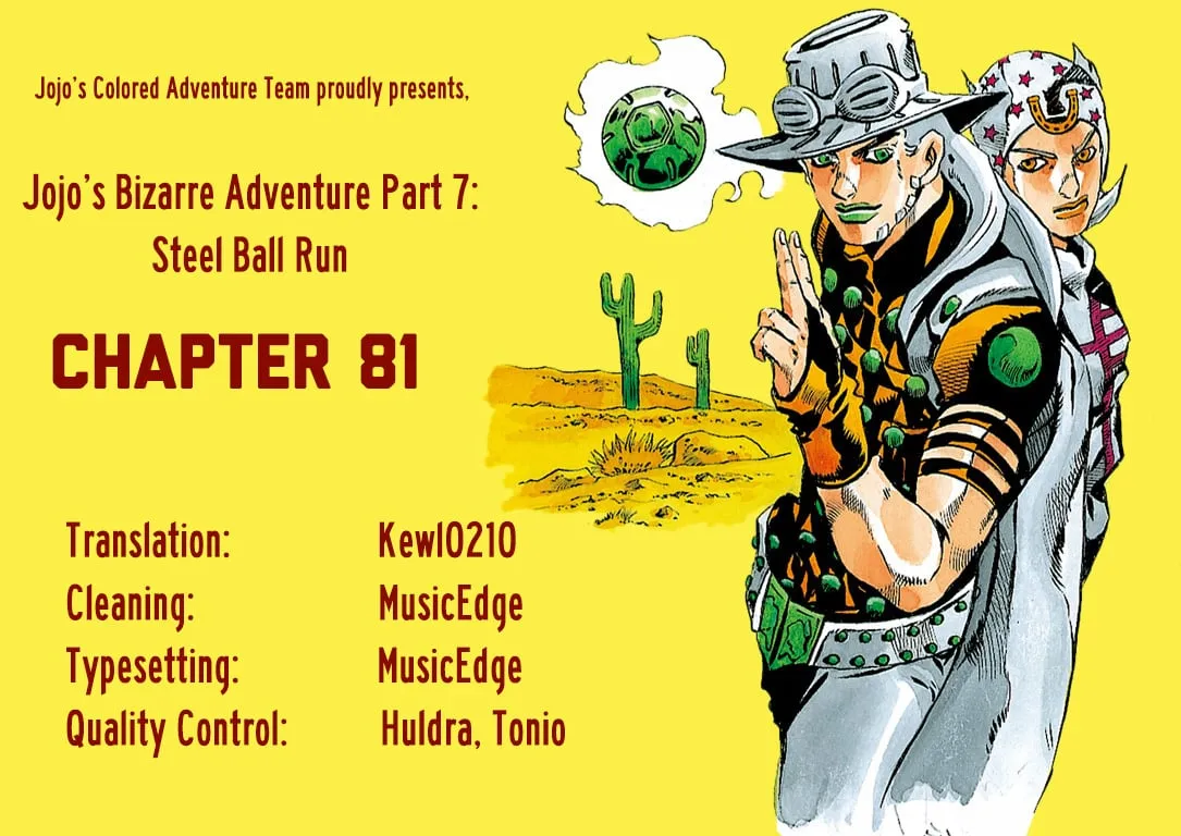 Read Steel Ball Run Manga Online