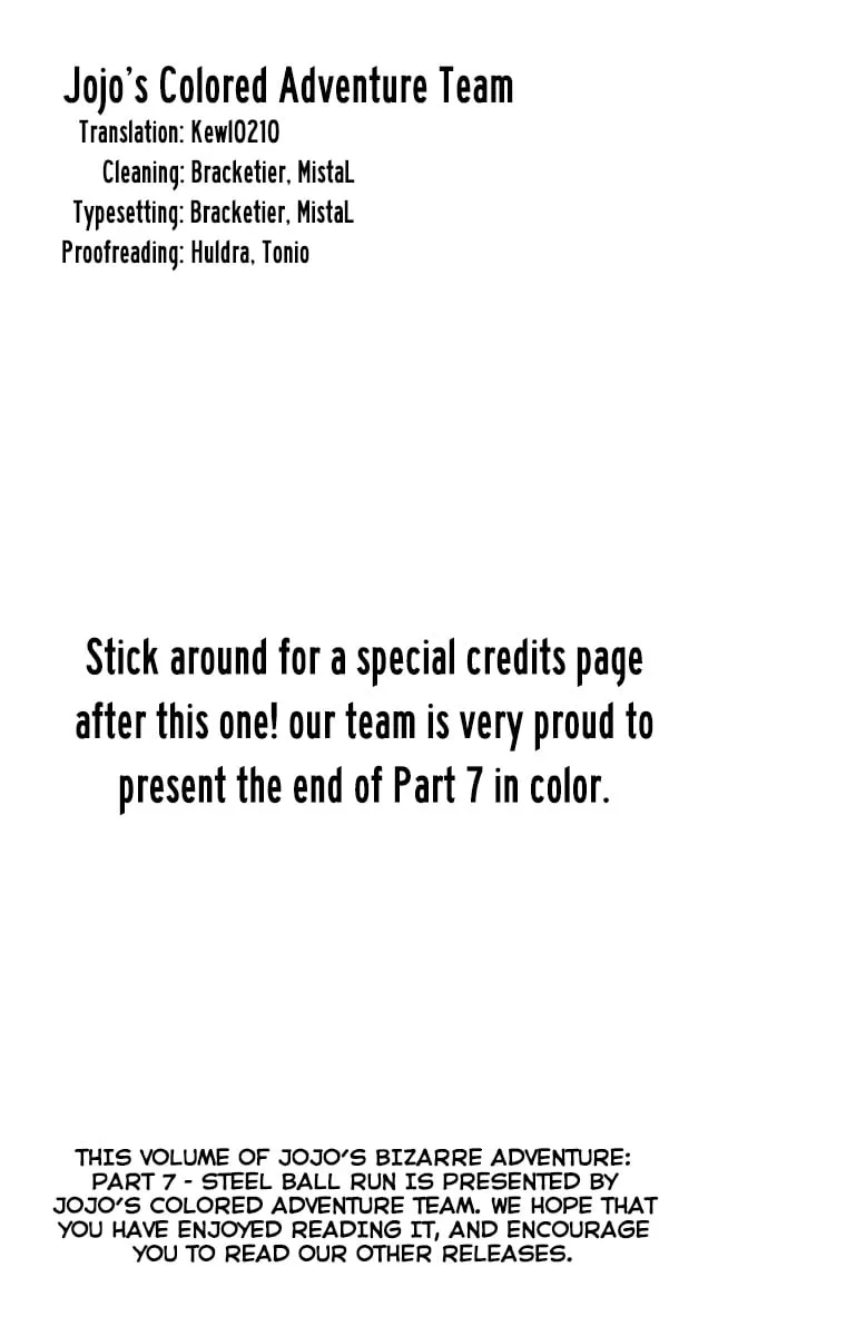 Read Steel Ball Run Manga Online