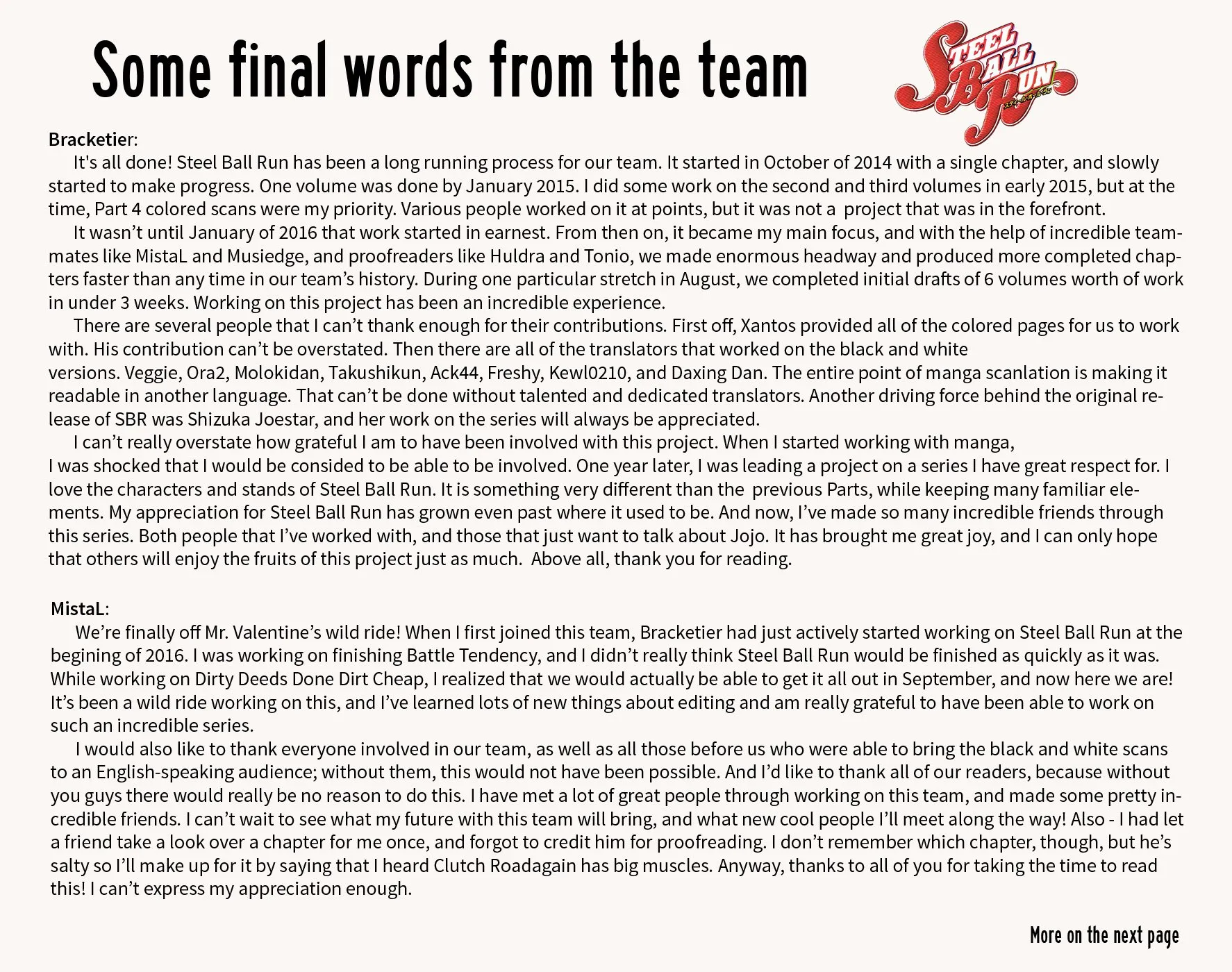 Read Steel Ball Run Manga Online