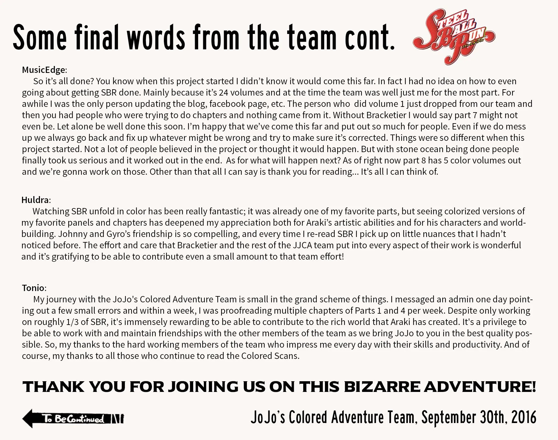 Read Steel Ball Run Manga Online