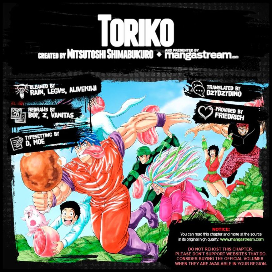 Read Toriko Manga Online