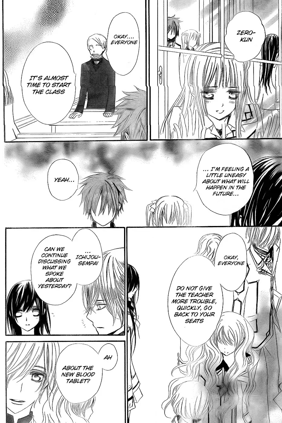 Read Vampire Knight Manga Online