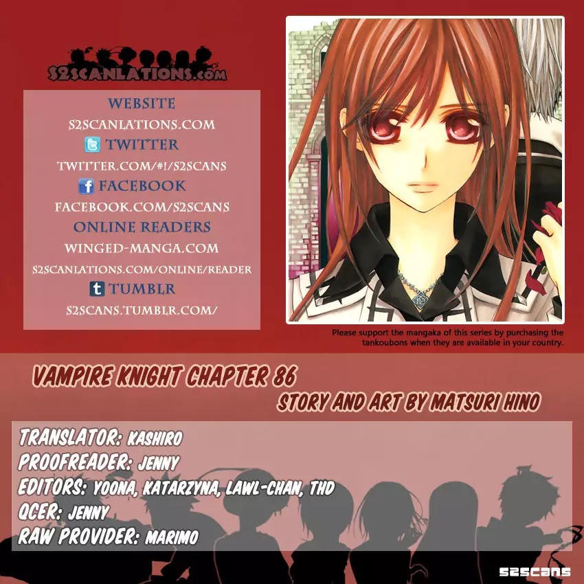 Read Vampire Knight Manga Online