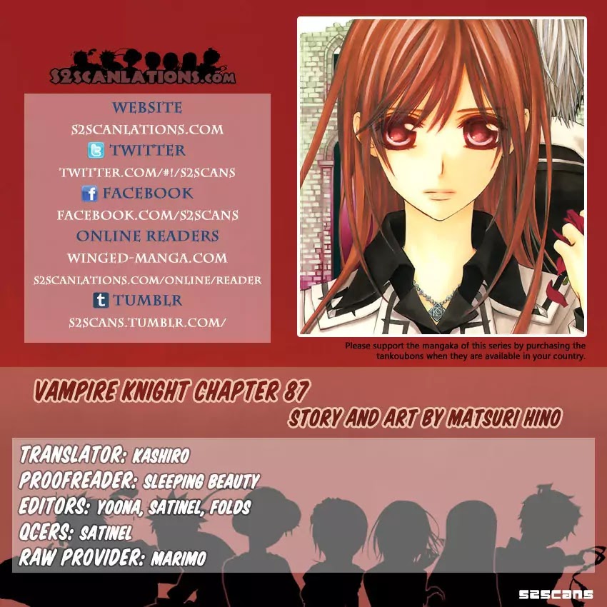 Read Vampire Knight Manga Online