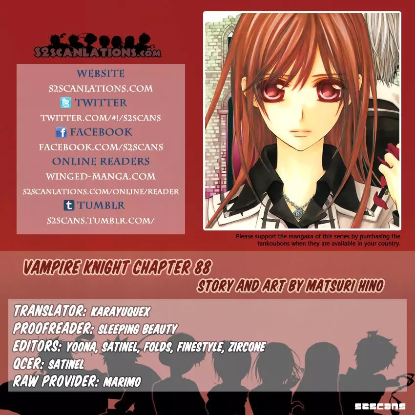 Read Vampire Knight Manga Online