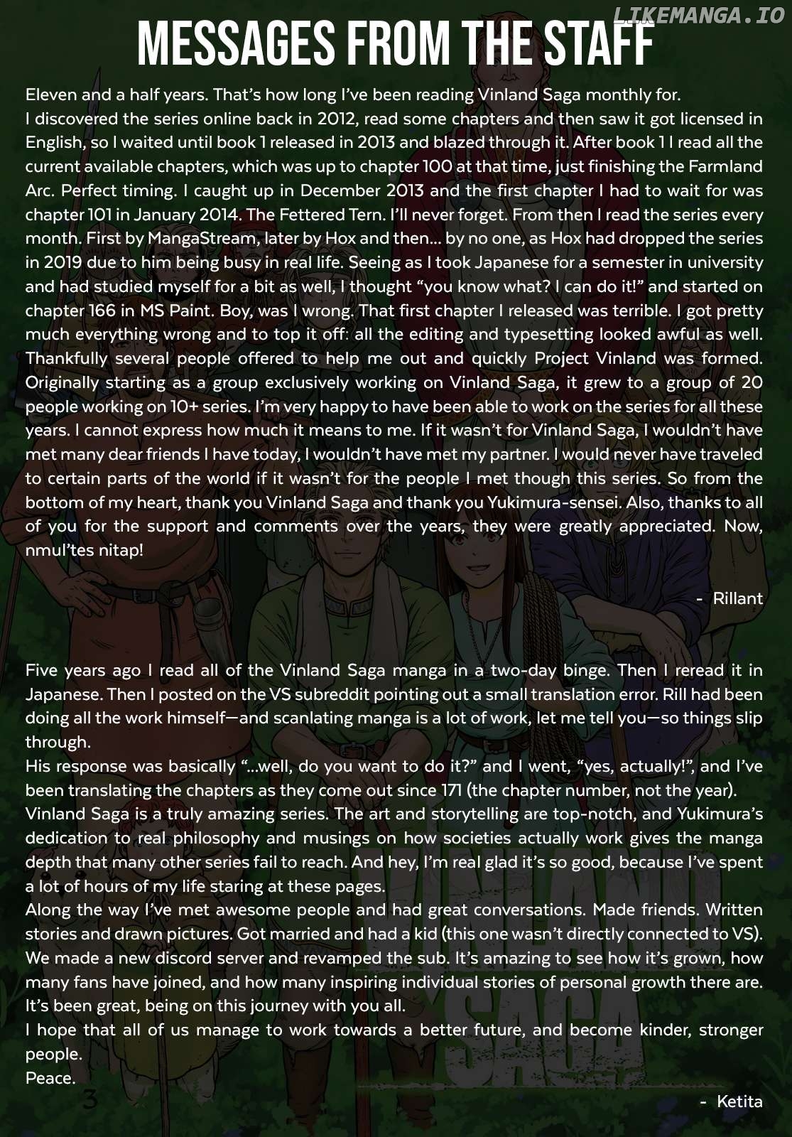 Read Vinland Saga Manga Online