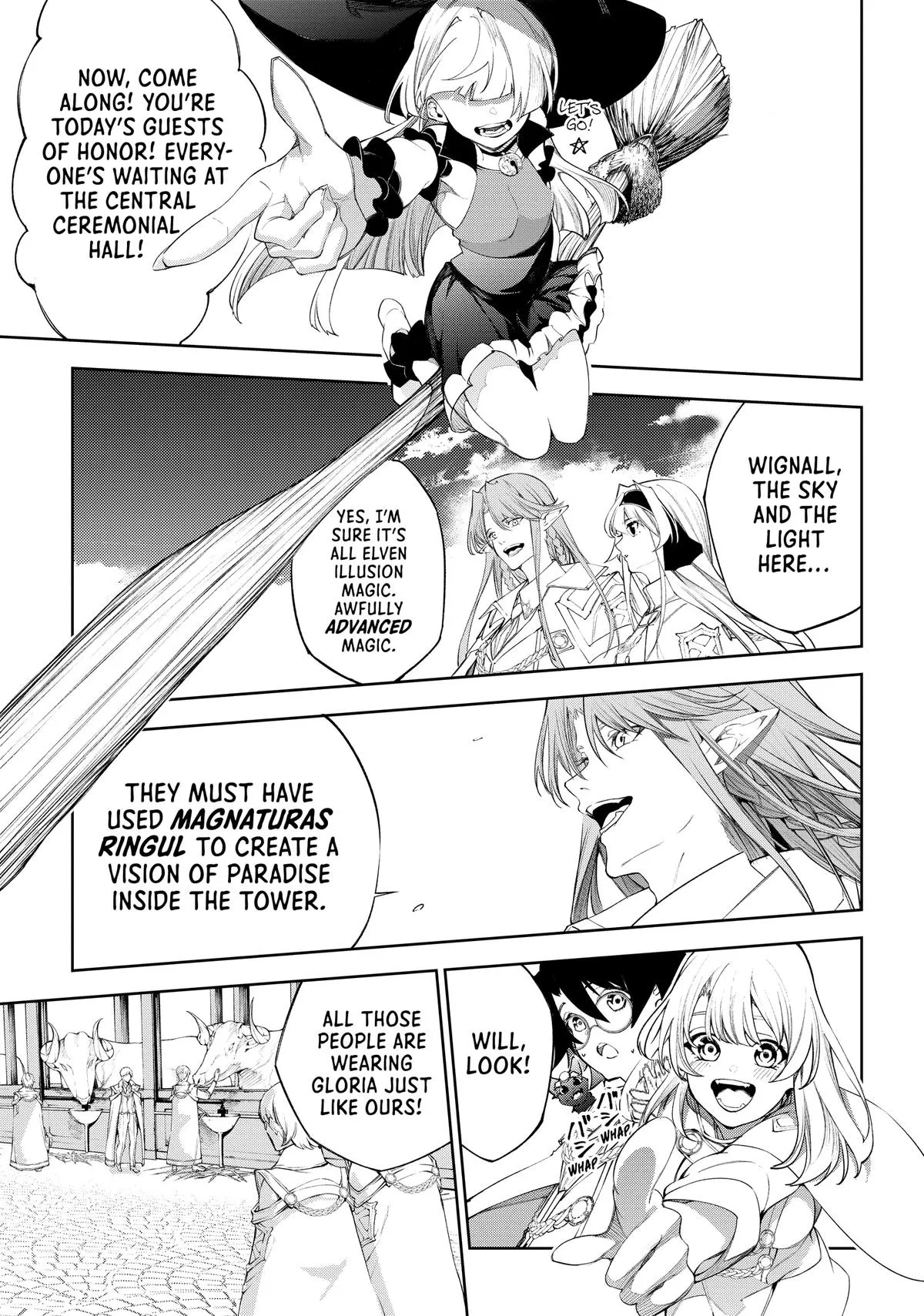 Read Wistoria Wand and Sword Manga Online