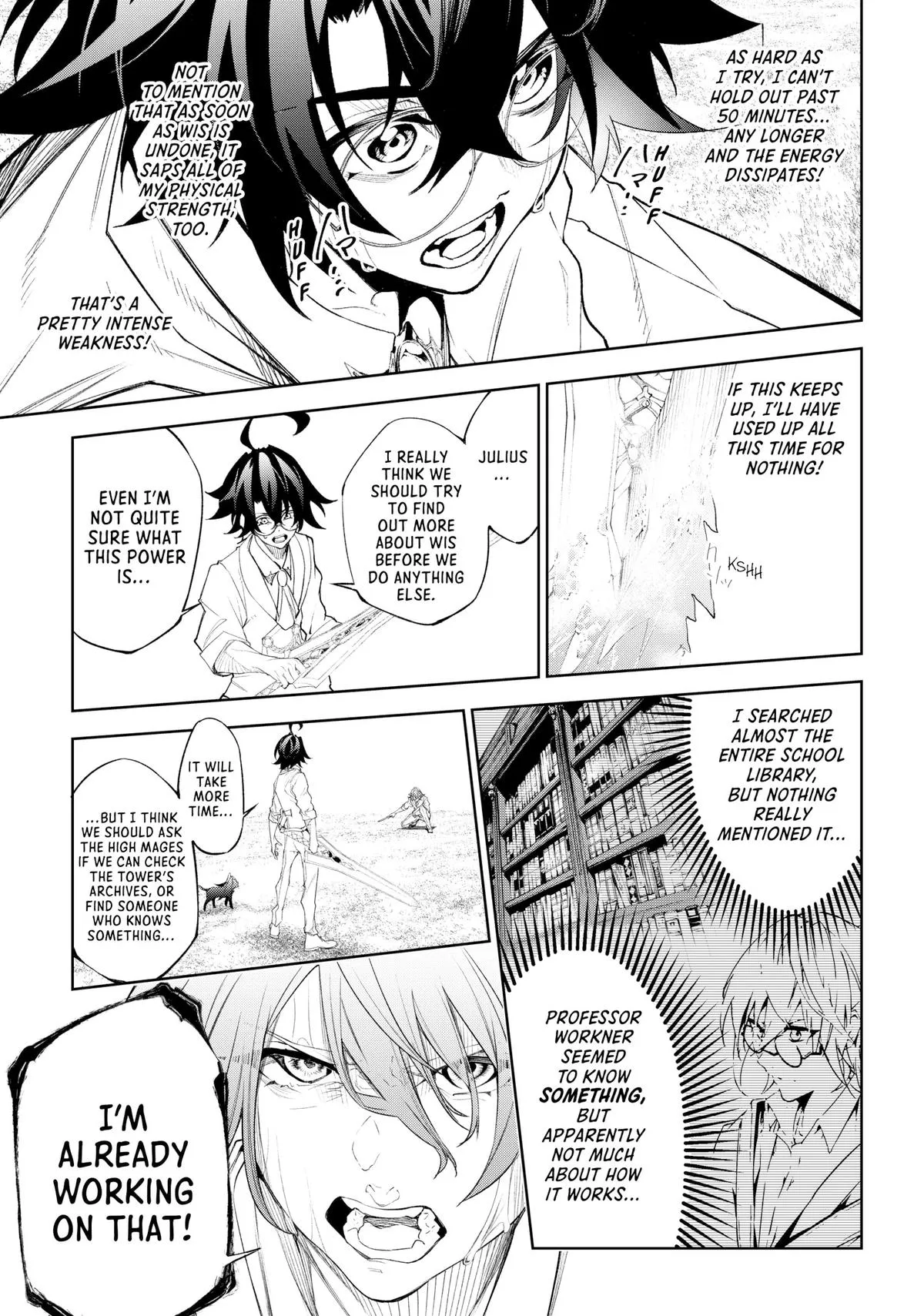 Read Wistoria Wand and Sword Manga Online