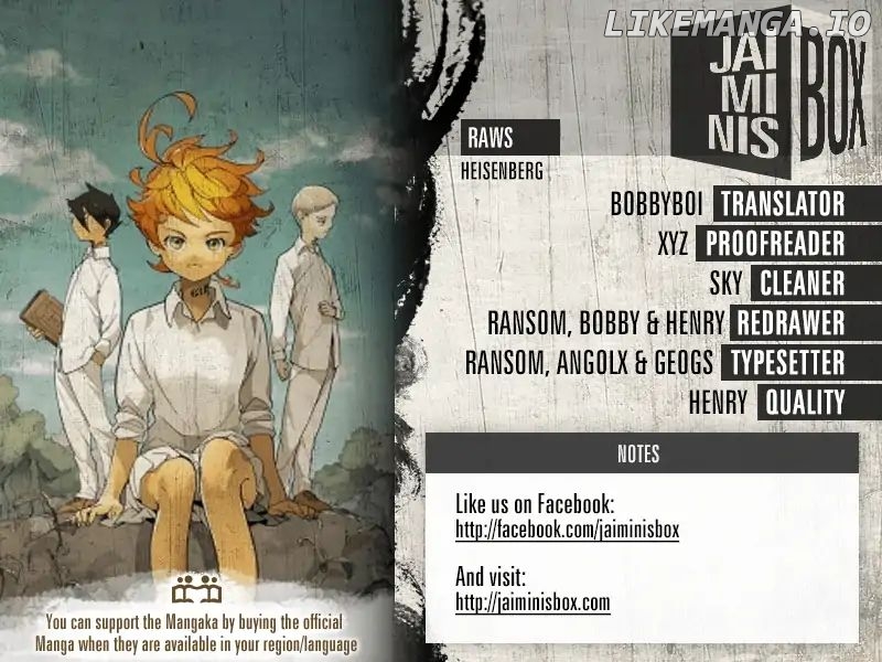 Read Yakusoku No Neverland Manga Online