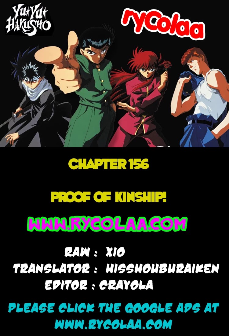 Read Yu Yu Hakusho Manga Online