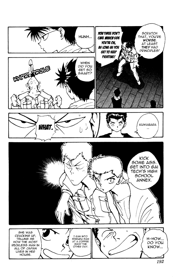 Read Yu Yu Hakusho Manga Online