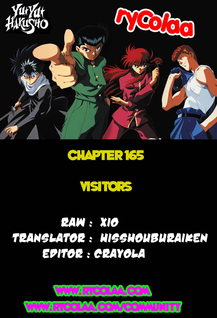 Read Yu Yu Hakusho Manga Online