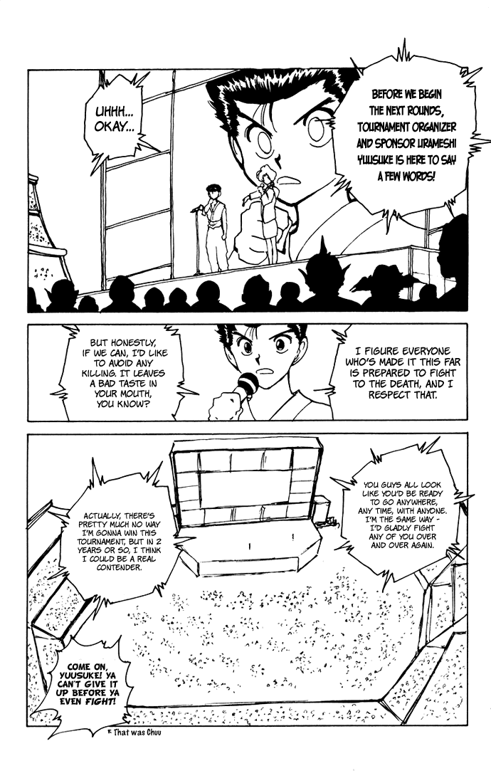 Read Yu Yu Hakusho Manga Online