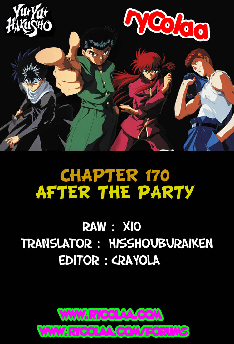 Read Yu Yu Hakusho Manga Online