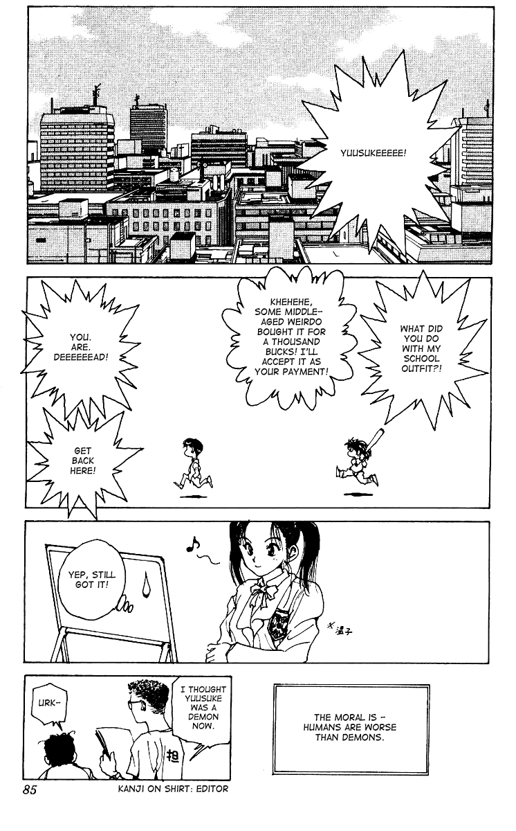 Read Yu Yu Hakusho Manga Online