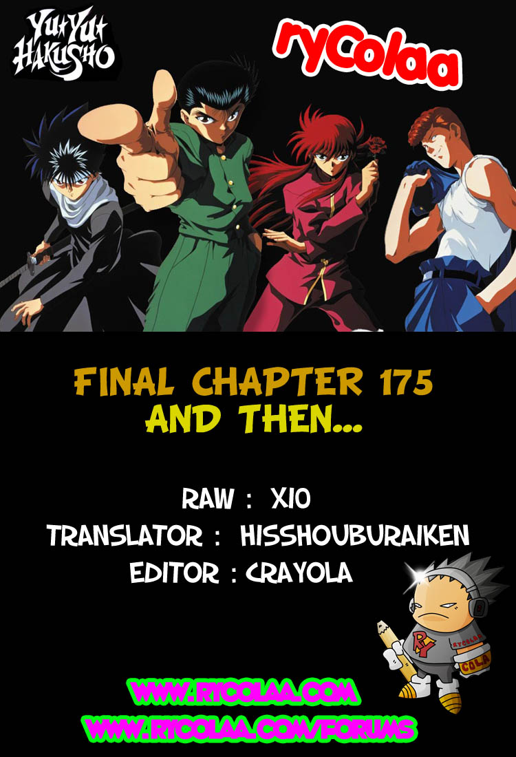 Read Yu Yu Hakusho Manga Online