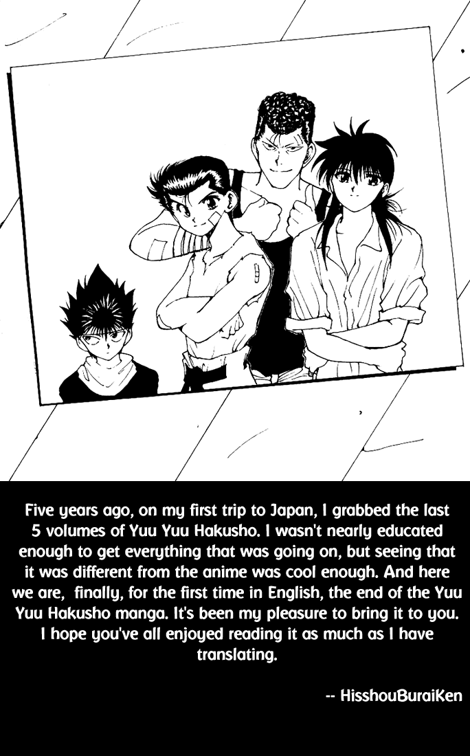 Read Yu Yu Hakusho Manga Online