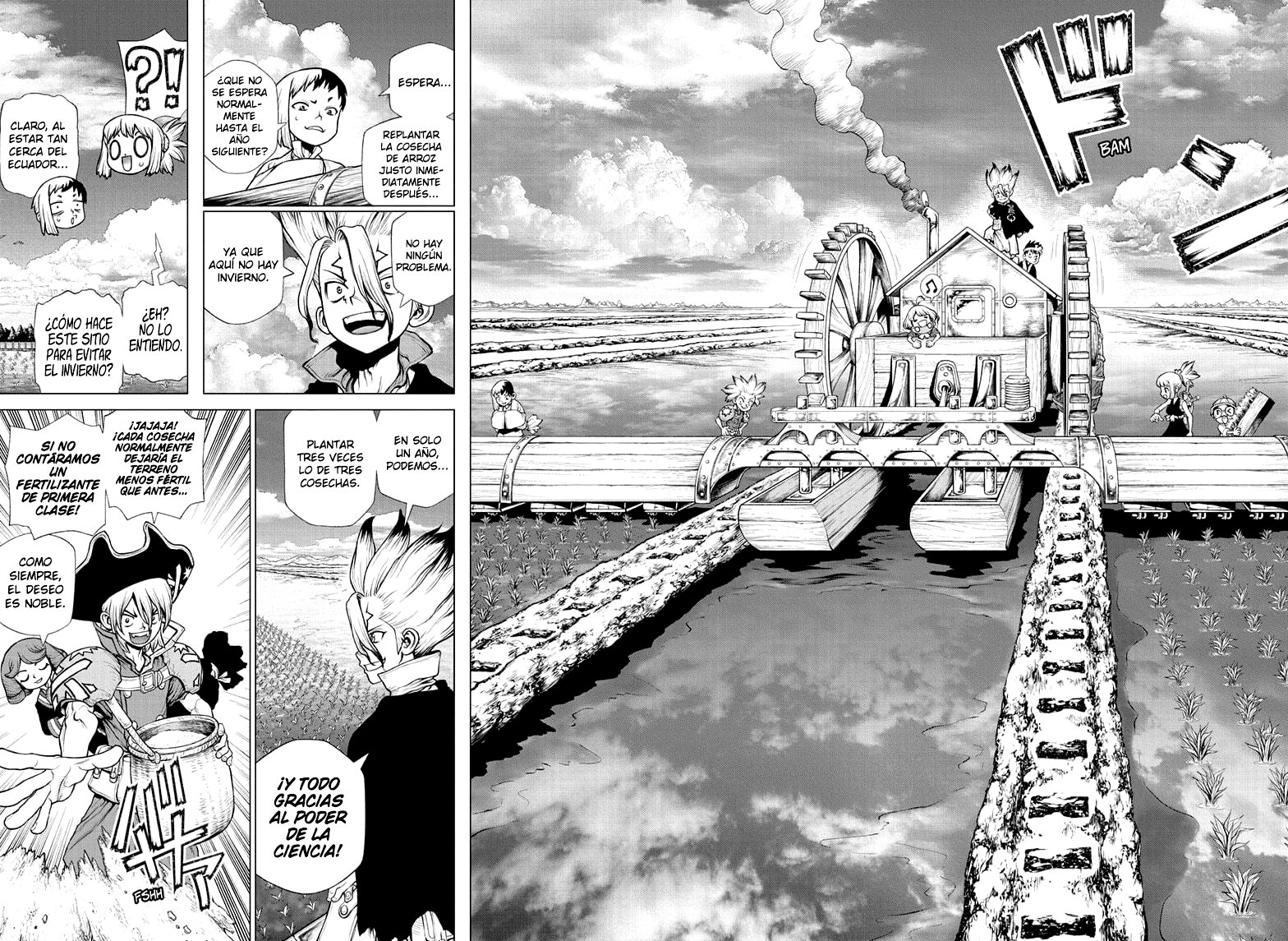 Read Dr Stone ES Manga Online