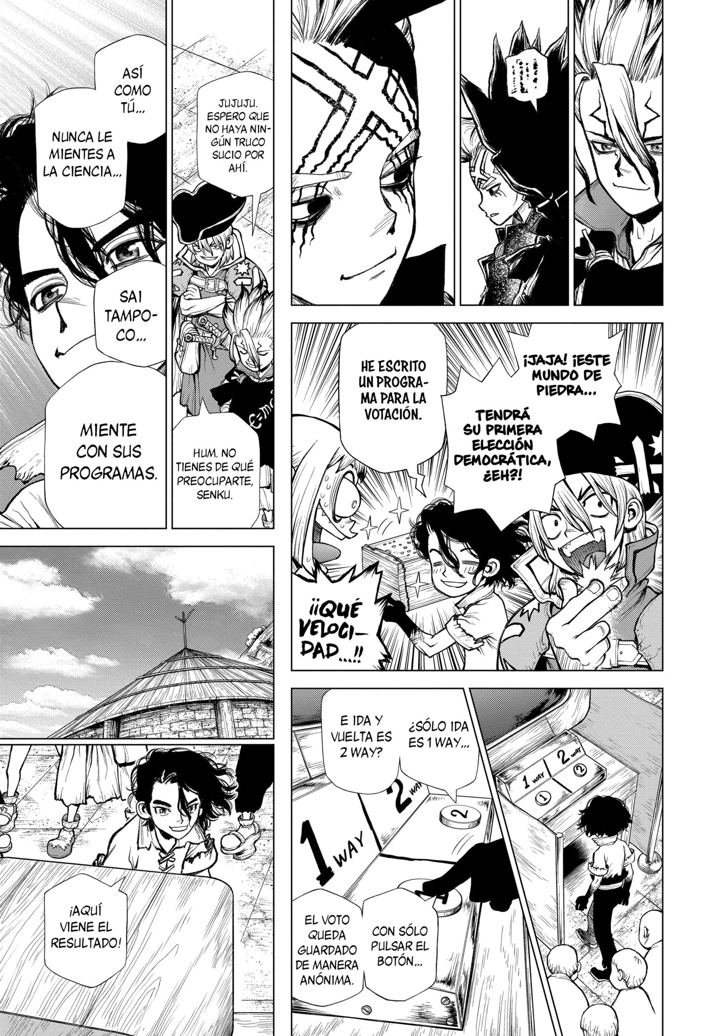 Read Dr Stone ES Manga Online