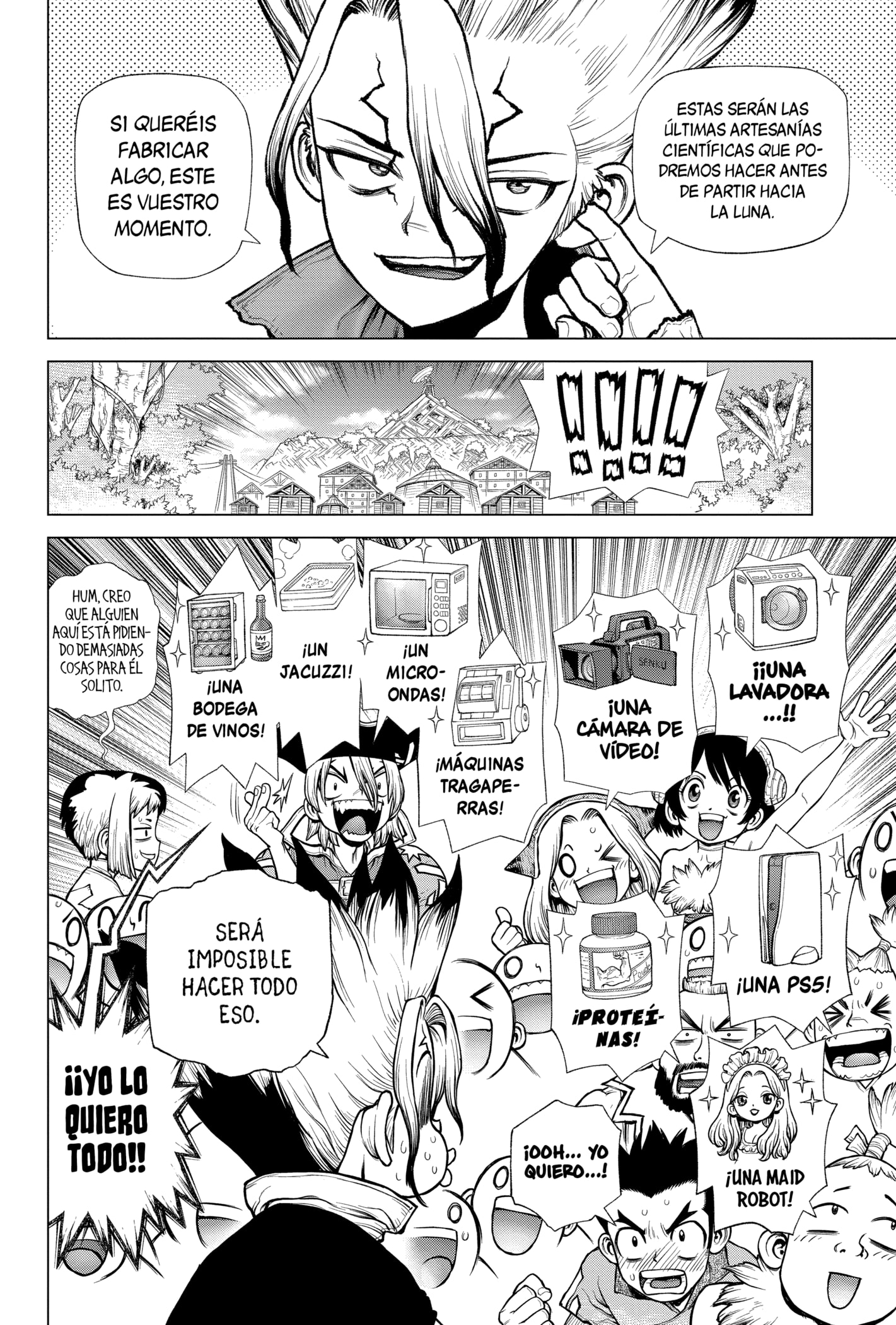 Read Dr Stone ES Manga Online
