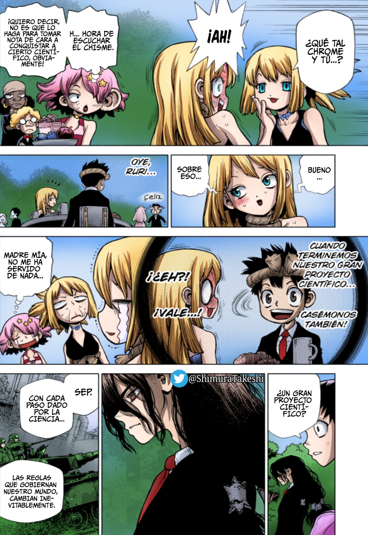 Read Dr Stone ES Manga Online