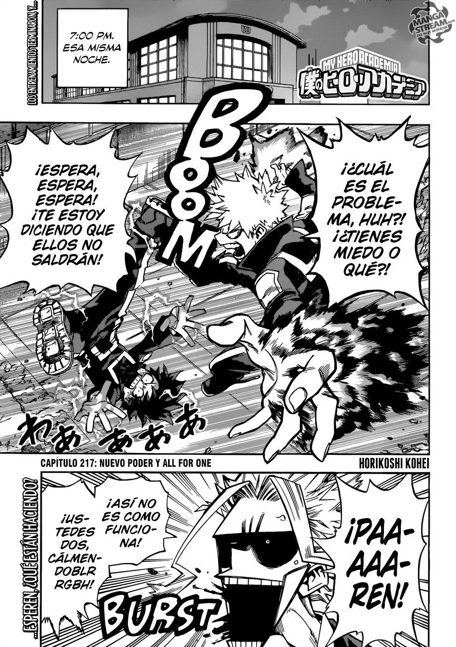 Read MY Hero Academia ES Manga Online