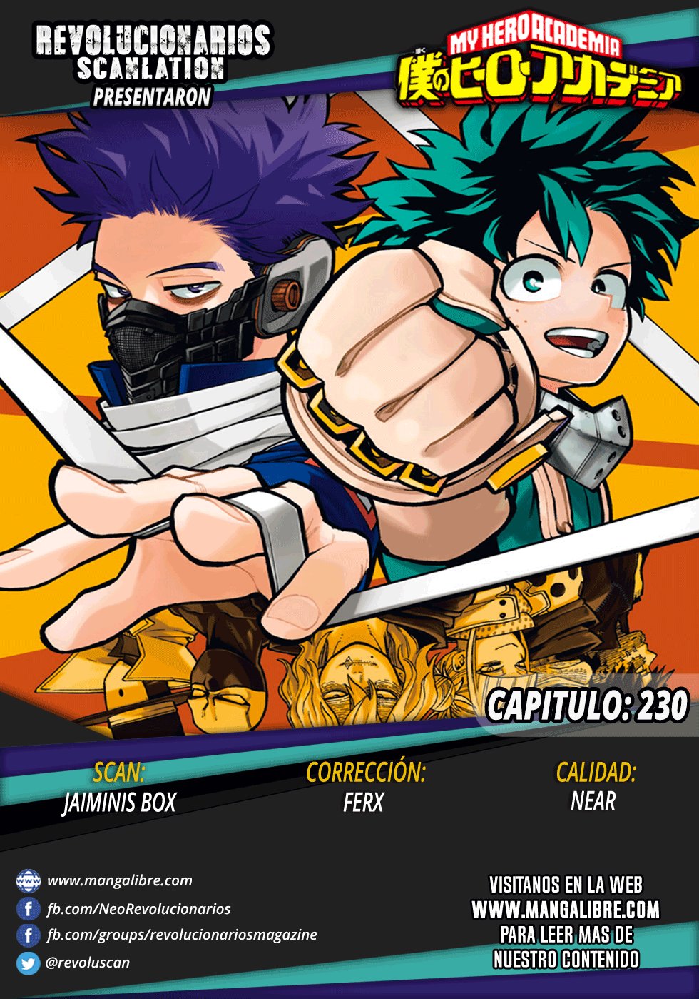 Read MY Hero Academia ES Manga Online