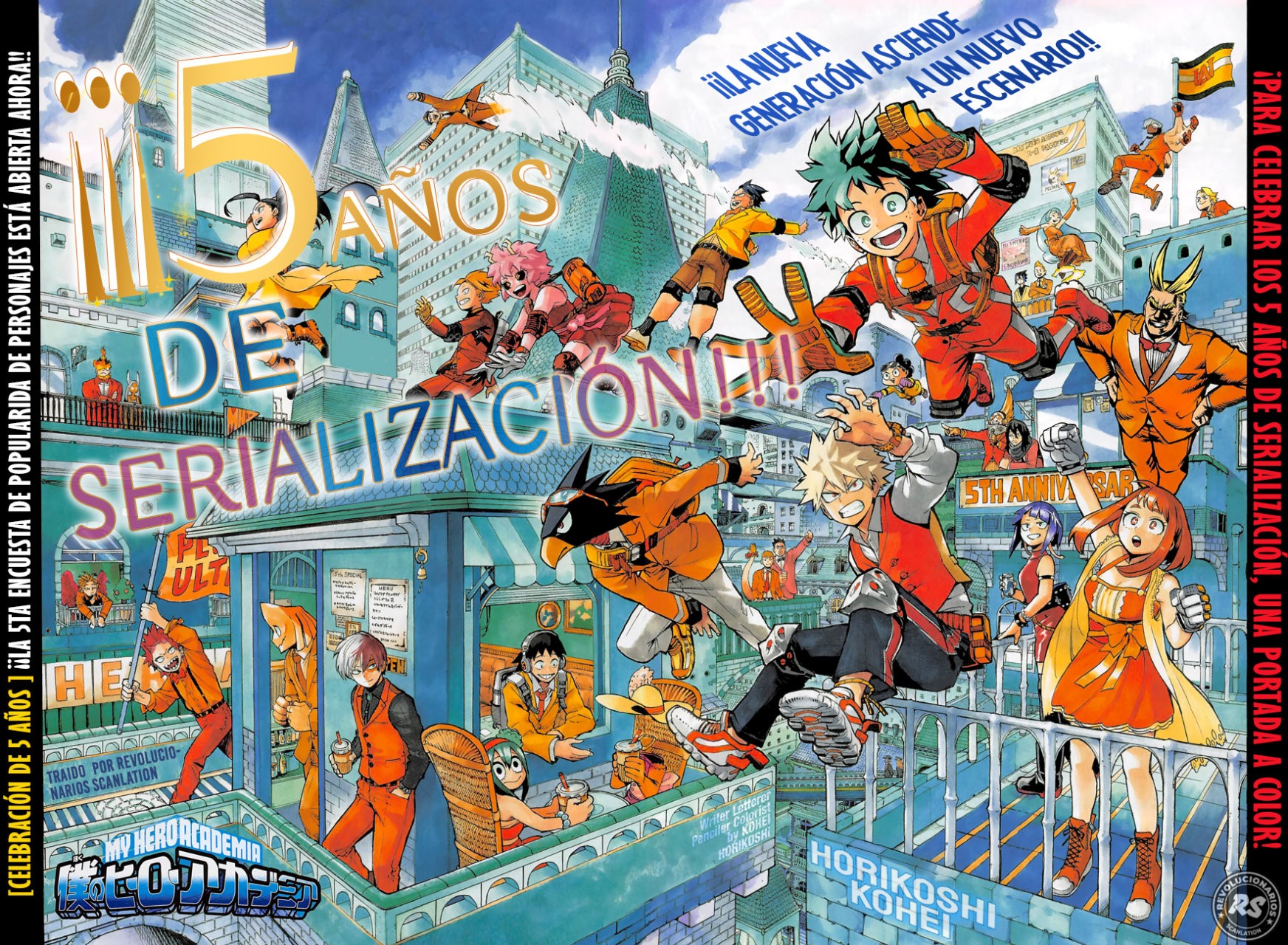 Read MY Hero Academia ES Manga Online